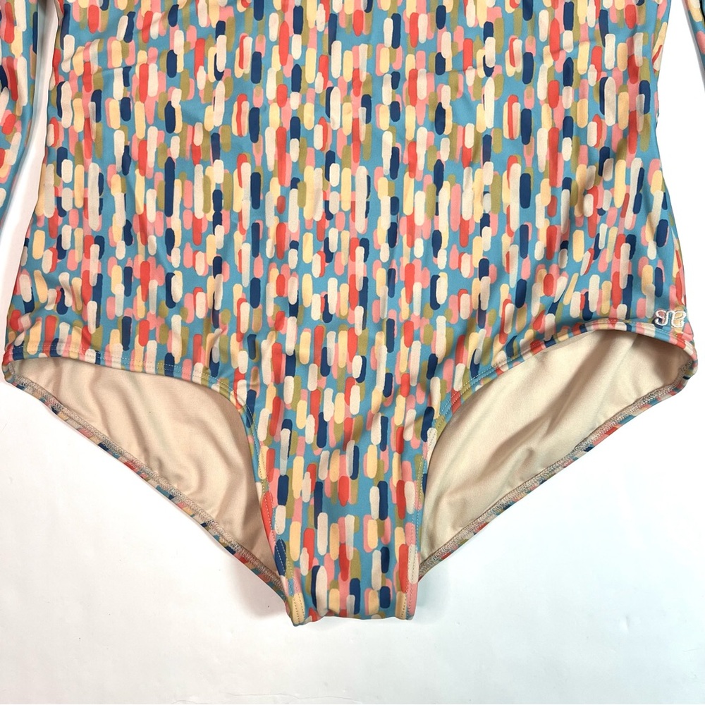 NWT Albion Long Sleeve Rash Guard One-piece Athens Sunset Size XXL - Picture 11 of 16